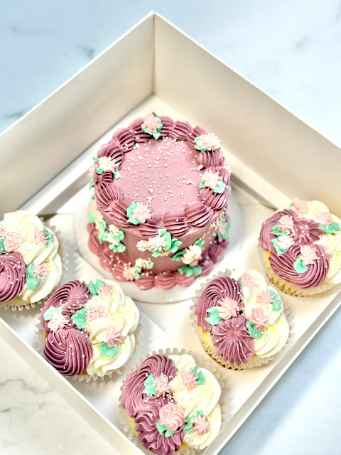 Cake and Cupcakes Bento Box Gift Set