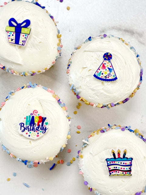 Birthday Cupcakes Dozen