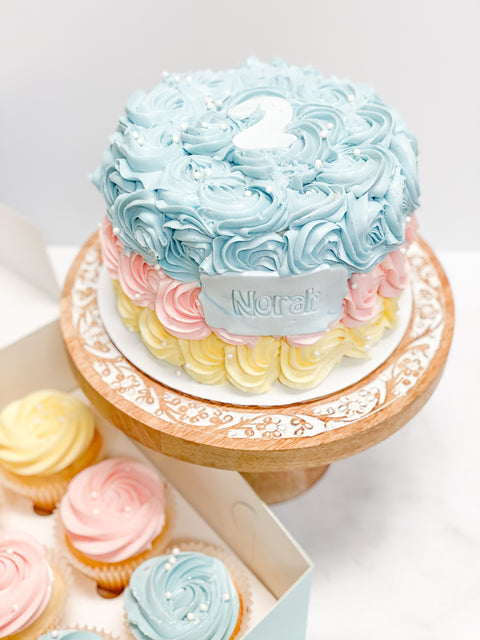 Smash Cake Rosette Package