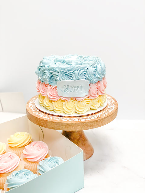 Rosette Smash Cake
