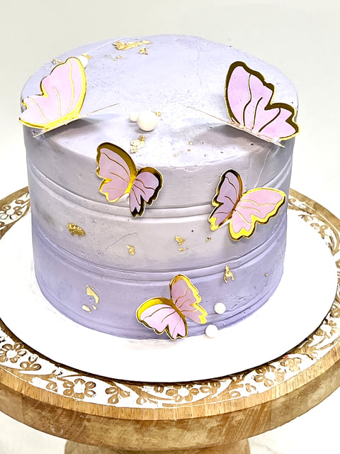 Butterfly Smash Cake