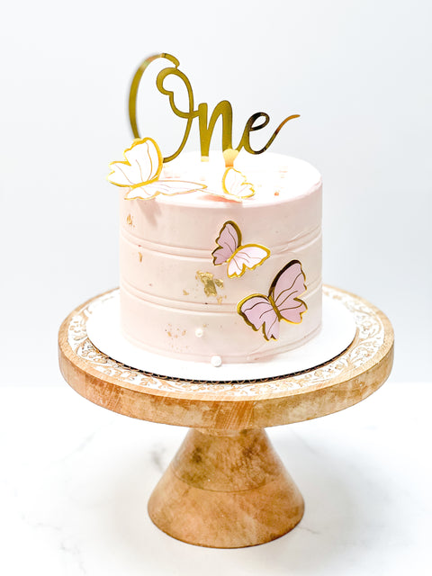 Butterfly Smash Cake