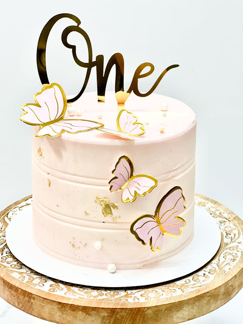 Butterfly Smash Cake