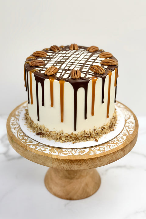 Chocolate Turtle Cake