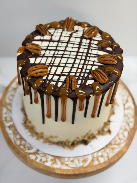 Chocolate Turtle Cake