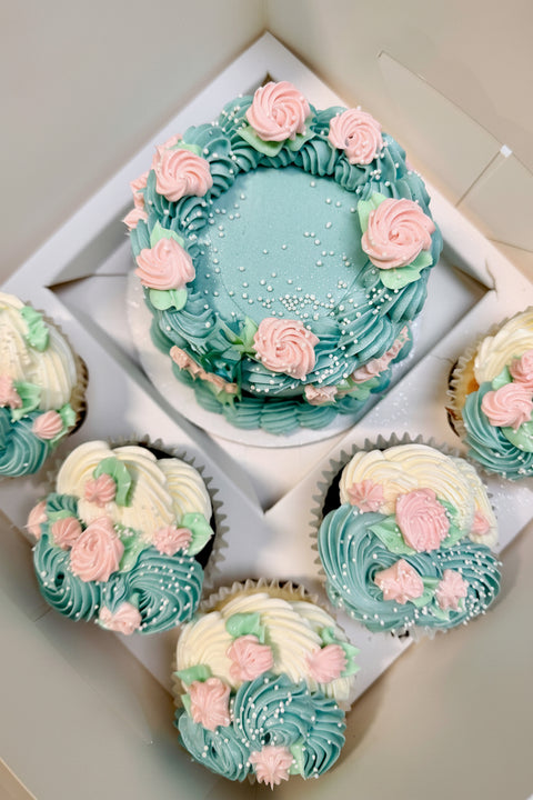Cake and Cupcakes Bento Box Gift Set