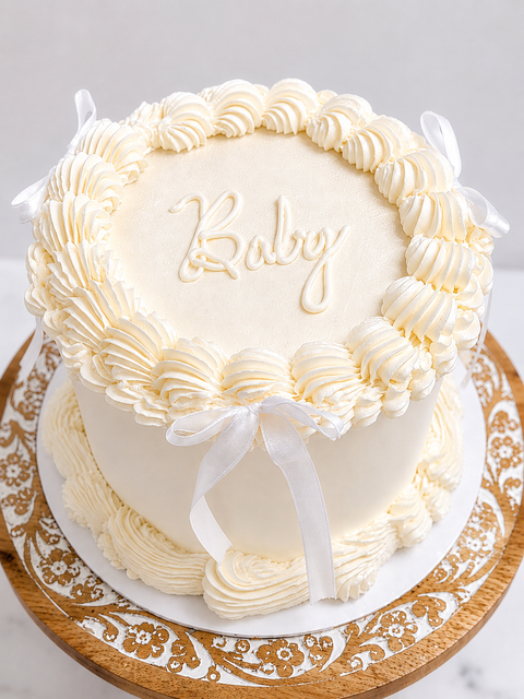 Gender Reveal Cake
