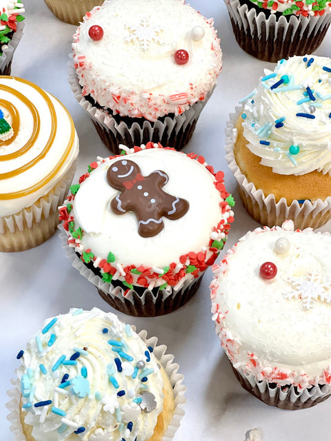 Holiday Cheer Cupcakes