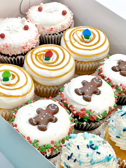 Holiday Cheer Cupcakes