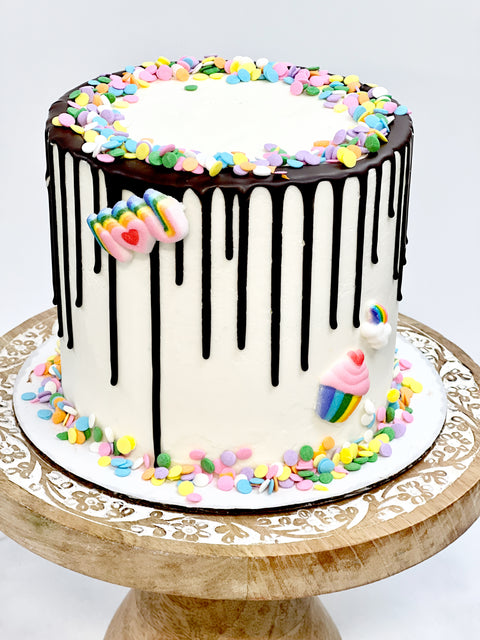 Sweet Rainbow Cake