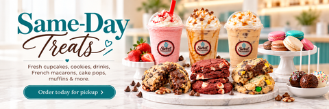 Sweet Treasures Same-Day Treats clean modern banner