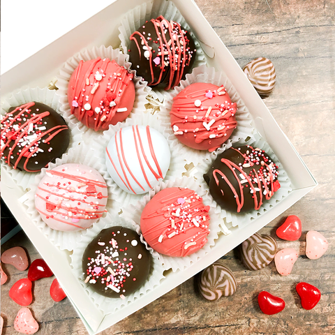 Valentine's Cakepops Gift Box